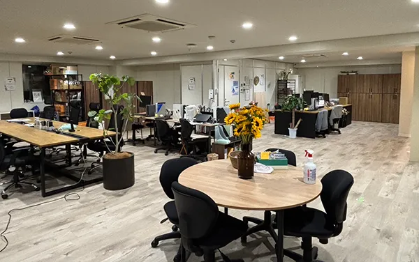 リアン内本町 新オフィス｜就労継続支援A型事業所 NPO法人リアン